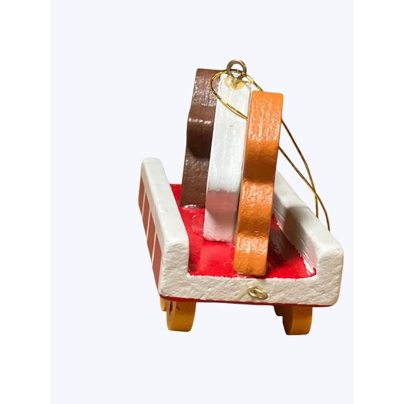 Avon Gift Collection Christmas Train Cookie Car Ornament - Picture 4 of 11